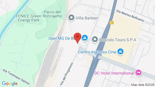 Lagerlokaler til leje i Padova - kort over placeringen
