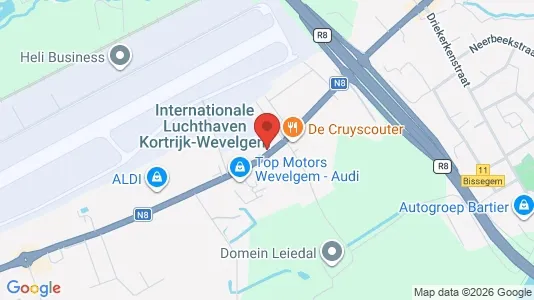 Propiedades comerciales En alquiler i Wevelgem - Foto de Google Street View
