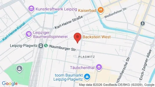 Kontorlokaler til leje i Leipzig - Foto fra Google Street View