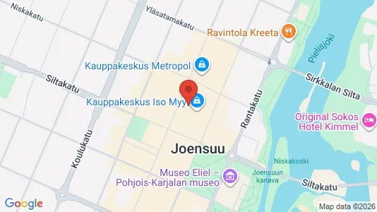 Kontorslokaler för uthyrning i Joensuu – Foto från Google Street View