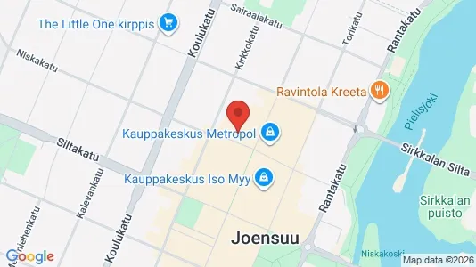 Kontorlokaler til leje i Joensuu - Foto fra Google Street View