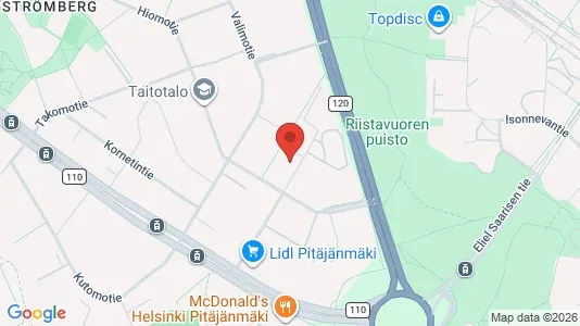 Office spaces for rent i Helsinki Läntinen - kort over placeringen