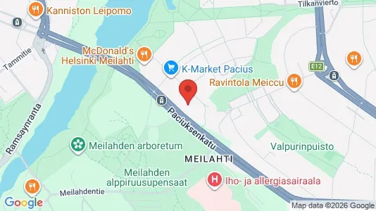 Office spaces for rent i Helsinki Läntinen - kort over placeringen