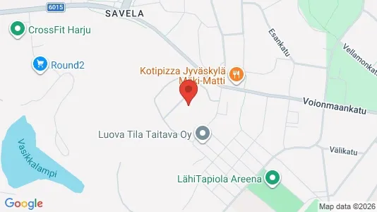 Kantorruimte te huur i Jyväskylä - kort over placeringen