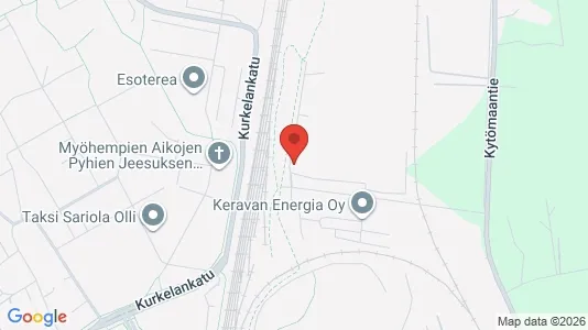 Almacenes En alquiler i Kerava - kort over placeringen
