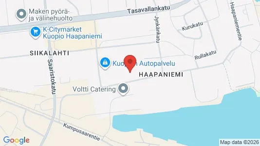 Lokaler til leie i Kuopio – Bilde fra Google Street View