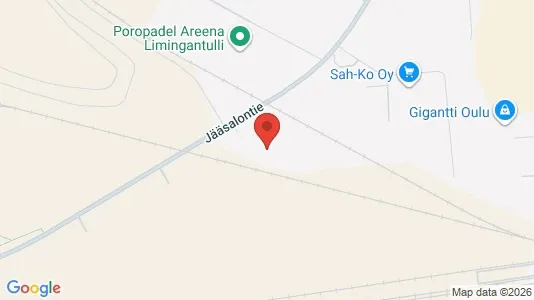 Propiedades comerciales En alquiler i Oulu - kort over placeringen