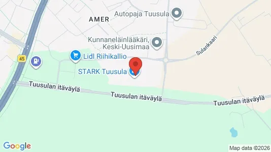 Gewerbeflächen zur Miete i Tuusula – Foto von Google Street View