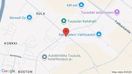 Lokale biurowe Do wynajęcia i Tuusula - kort over placeringen