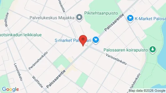 Lokaler til leie i Vaasa – Bilde fra Google Street View