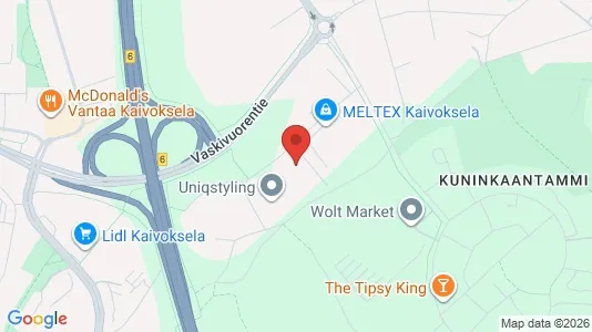 Værkstedslokaler til leje i Vantaa - Foto fra Google Street View