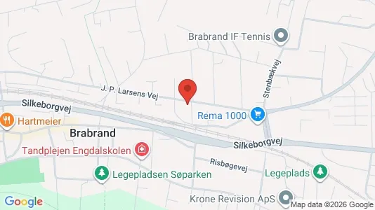 Lokale biurowe Do wynajęcia i Brabrand - kort over placeringen