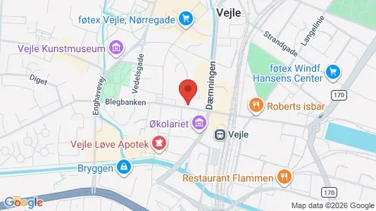 Büros zur Miete i Vejle – Foto von Google Street View