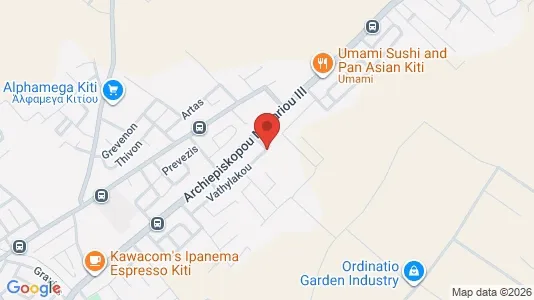 Lokaler til salgs i Kiti – Bilde fra Google Street View
