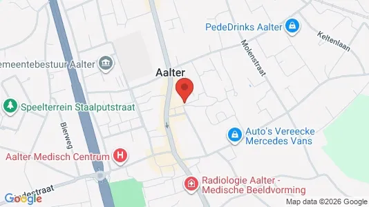 Nieruchomości komercyjne Do wynajęcia i Aalter - kort over placeringen