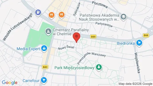 Büros zur Miete i Chełm – Foto von Google Street View