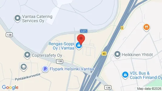 Lokaler til leje i Vantaa - Foto fra Google Street View