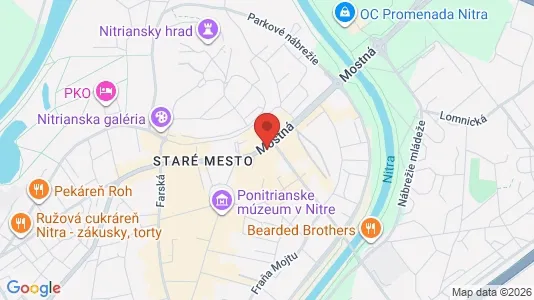 Propiedades comerciales En alquiler i Nitra - Foto de Google Street View