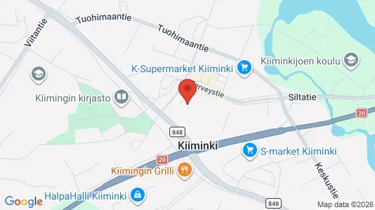 Propiedades comerciales En alquiler i Oulu - kort over placeringen