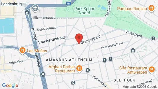 Büros zur Miete i Stad Antwerp – Foto von Google Street View