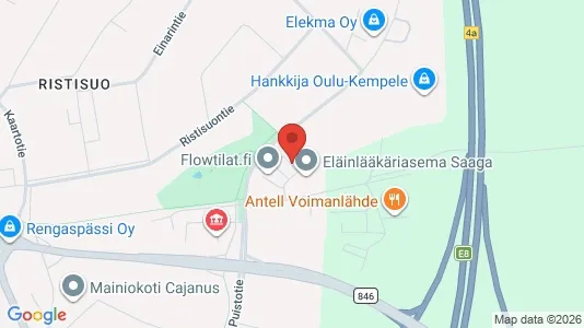 Lokale biurowe Do wynajęcia i Kempele - kort over placeringen