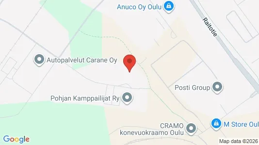 Lokale biurowe Do wynajęcia i Oulu - kort over placeringen