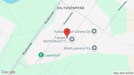 Företagslokaler för uthyrning i Uleåborg – Foto från Google Street View