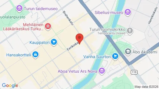 Office spaces for rent i Turku - kort over placeringen