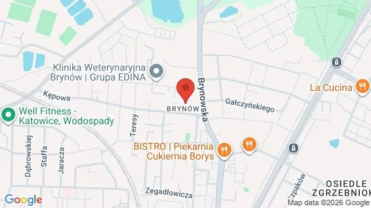 Kontorslokaler för uthyrning i Katowice – Foto från Google Street View