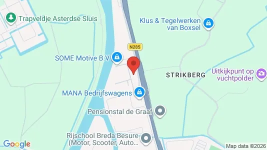 Propiedades comerciales En alquiler i Breda - kort over placeringen