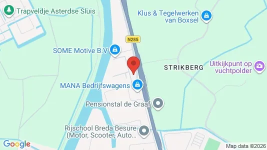 Liikekiinteistöt Vuokrattavana i Breda - Kuva Google Street Viewstä