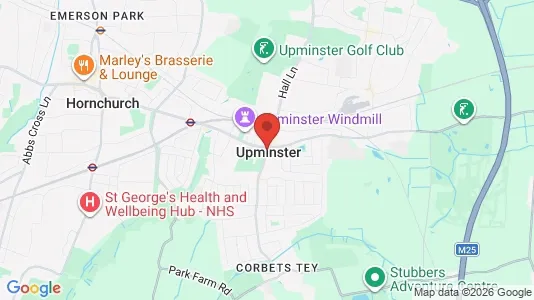 Tiendas En alquiler i Upminster - Essex - kort over placeringen