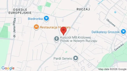 Kantorruimte te huur i Krakau Podgórze - kort over placeringen