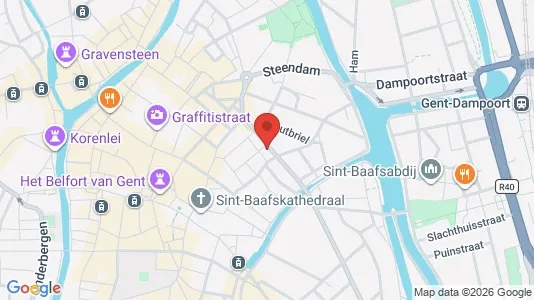 Liikekiinteistöt Vuokrattavana i Stad Gent - Kuva Google Street Viewstä