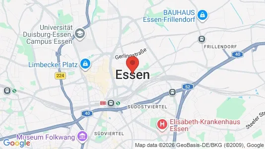 Büros zur Miete i Essen – Foto von Google Street View