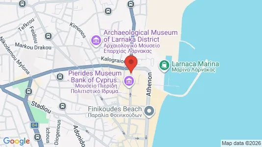 Nieruchomości komercyjne Na sprzedaż i Larnaca - kort over placeringen