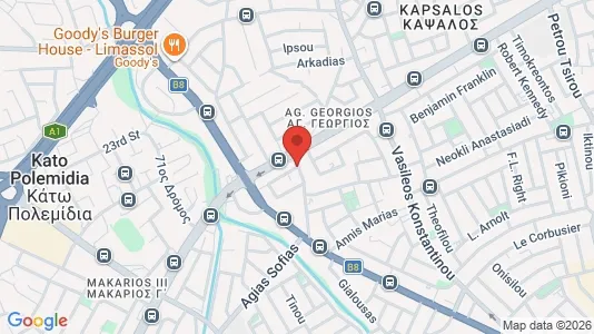Lokaler til salgs i Limassol – Bilde fra Google Street View