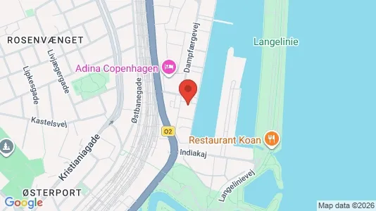 Büros zur Miete i Østerbro – Foto von Google Street View