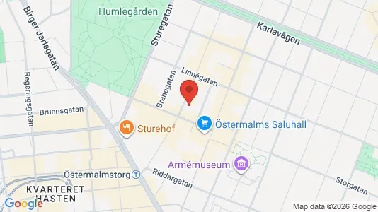 Office spaces for rent i Östermalm - Photo from Google Street View