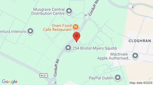 Lokale biurowe Do wynajęcia i Dublin 15 - kort over placeringen