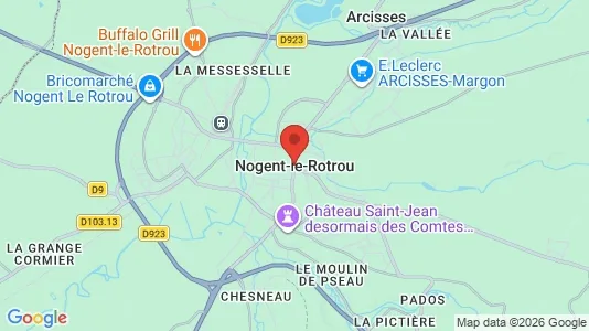 Bedrijfsruimtes te koop i Nogent-le-Rotrou - kort over placeringen