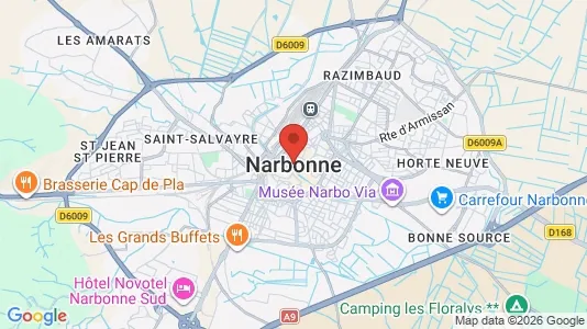 Gewerbeflächen zum Kauf i Narbonne – Foto von Google Street View