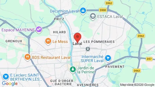 Gewerbeflächen zum Kauf i Laval – Foto von Google Street View