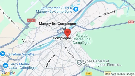 Commercial properties for sale i Compiègne - Photo from Google Street View