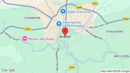 Commercial properties for sale i Avallon - Photo from Google Street View