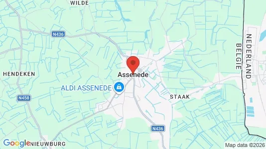 Büros zur Miete i Assenede – Foto von Google Street View