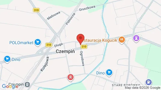 Espacios de oficina En alquiler i Kościański - kort over placeringen