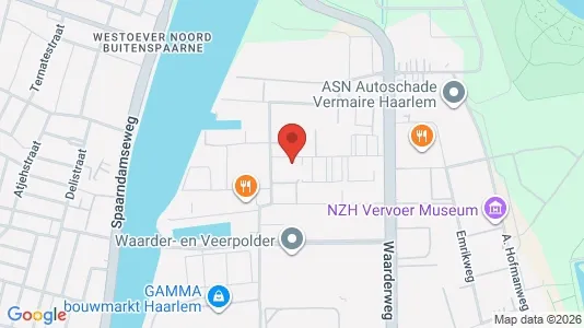 Lokale biurowe Do wynajęcia i Haarlem - kort over placeringen