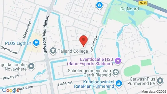 Nieruchomości komercyjne Na sprzedaż i Purmerend - kort over placeringen