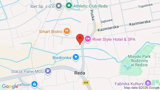 Lokale biurowe Do wynajęcia i Wejherowski - kort over placeringen